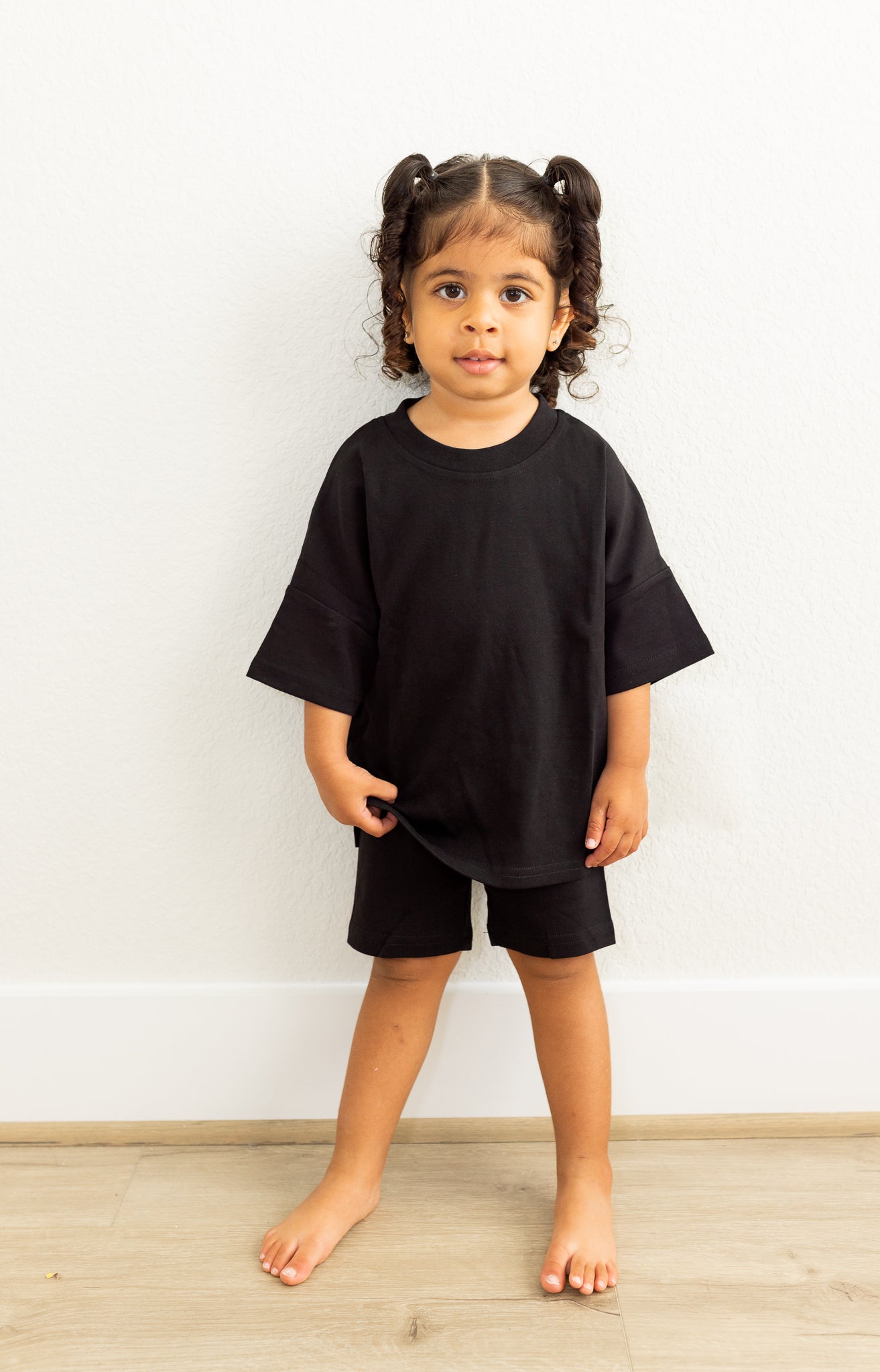 Kids Biker Short Set