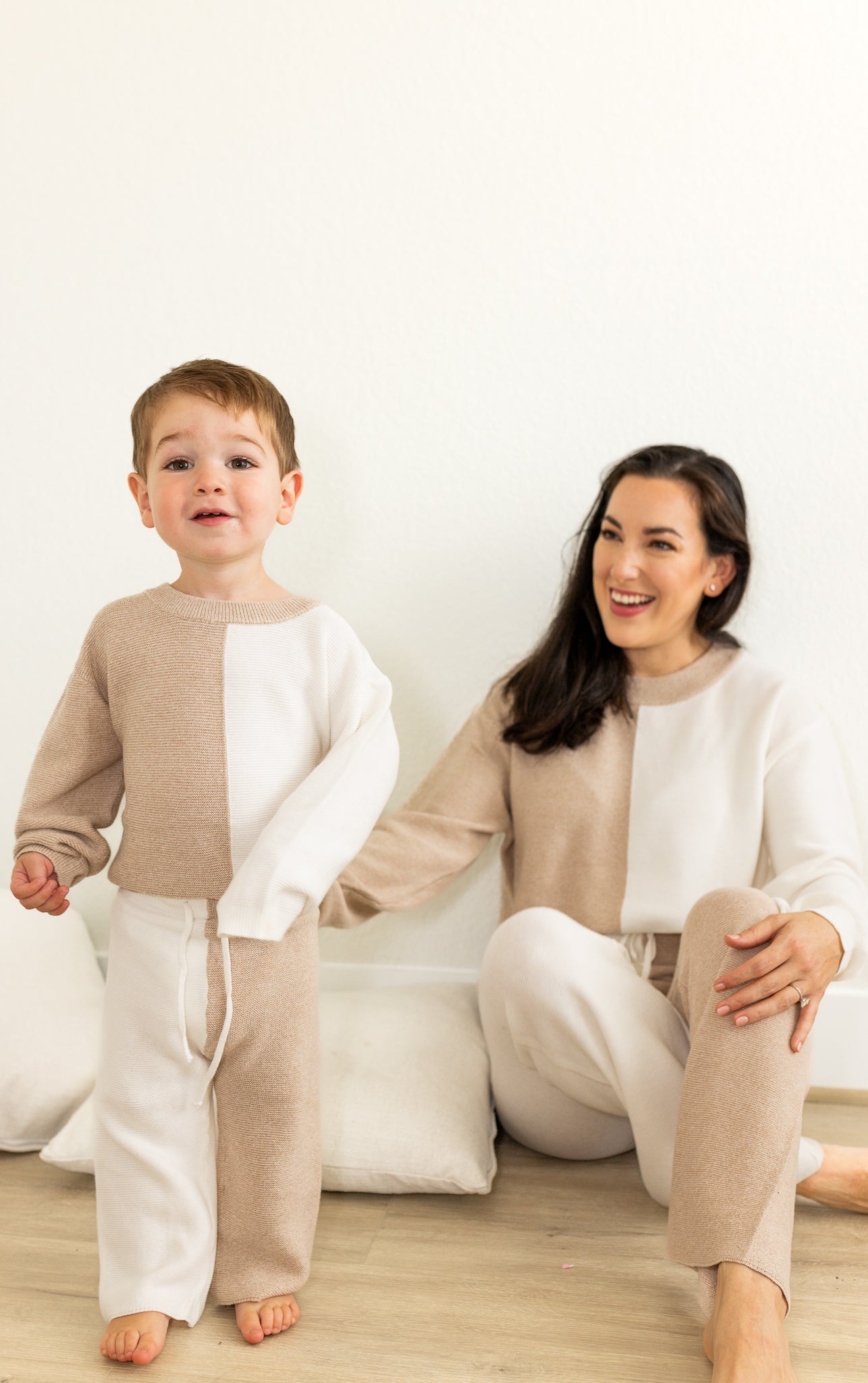 Luna + Luca MAMA Color Block Lounge Set