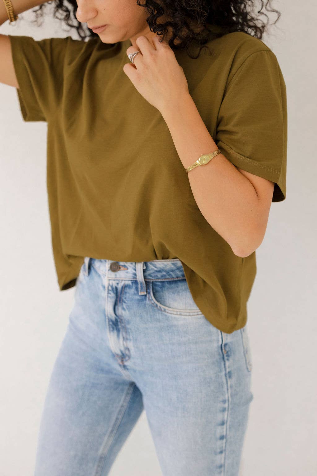 The Mom Crop, Basic Tee, Basic T-Shirt, Basic Crop, Organic