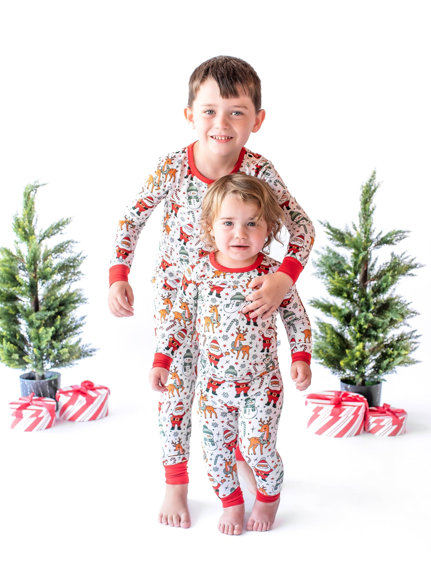 Santa and Friends 2pc Long Set